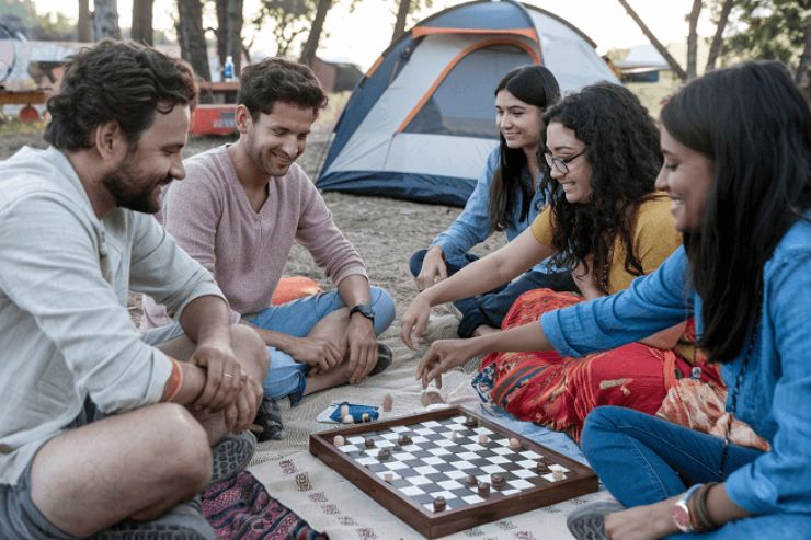 Camping Fire Games