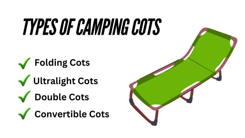 Types of Camping Cots