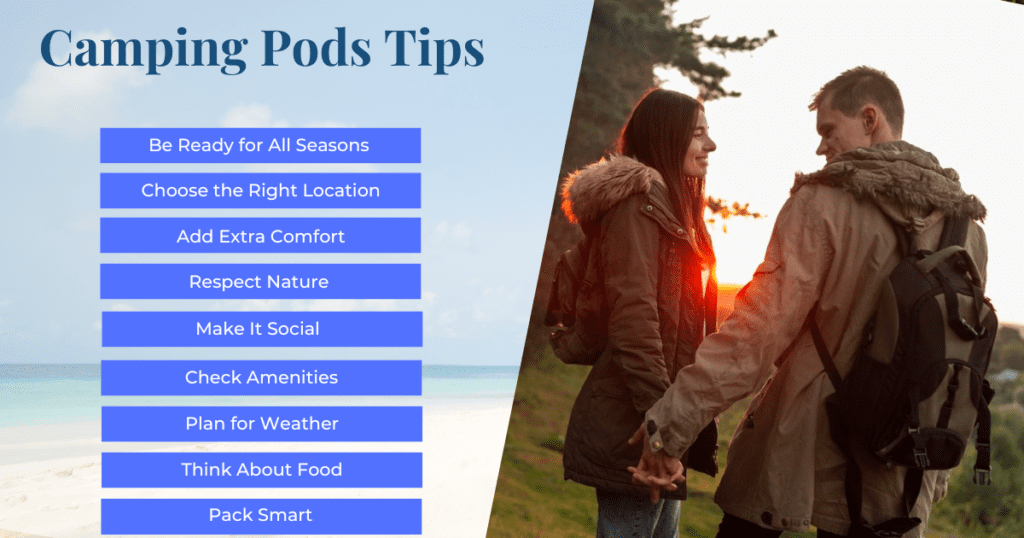 Camping Pods Tips