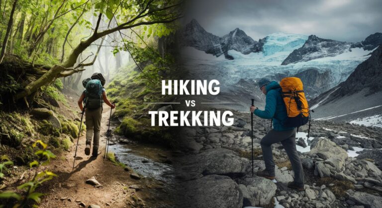 trekking vs hiking