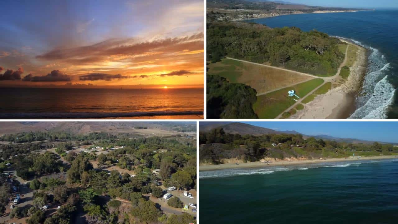 El Capitan State Beach Campsite, Santa Barbara