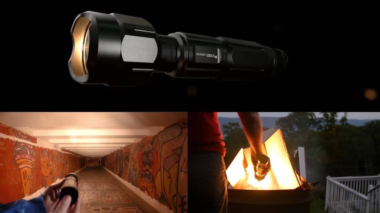 Wicked Laser Flashtorch Survival Gadget